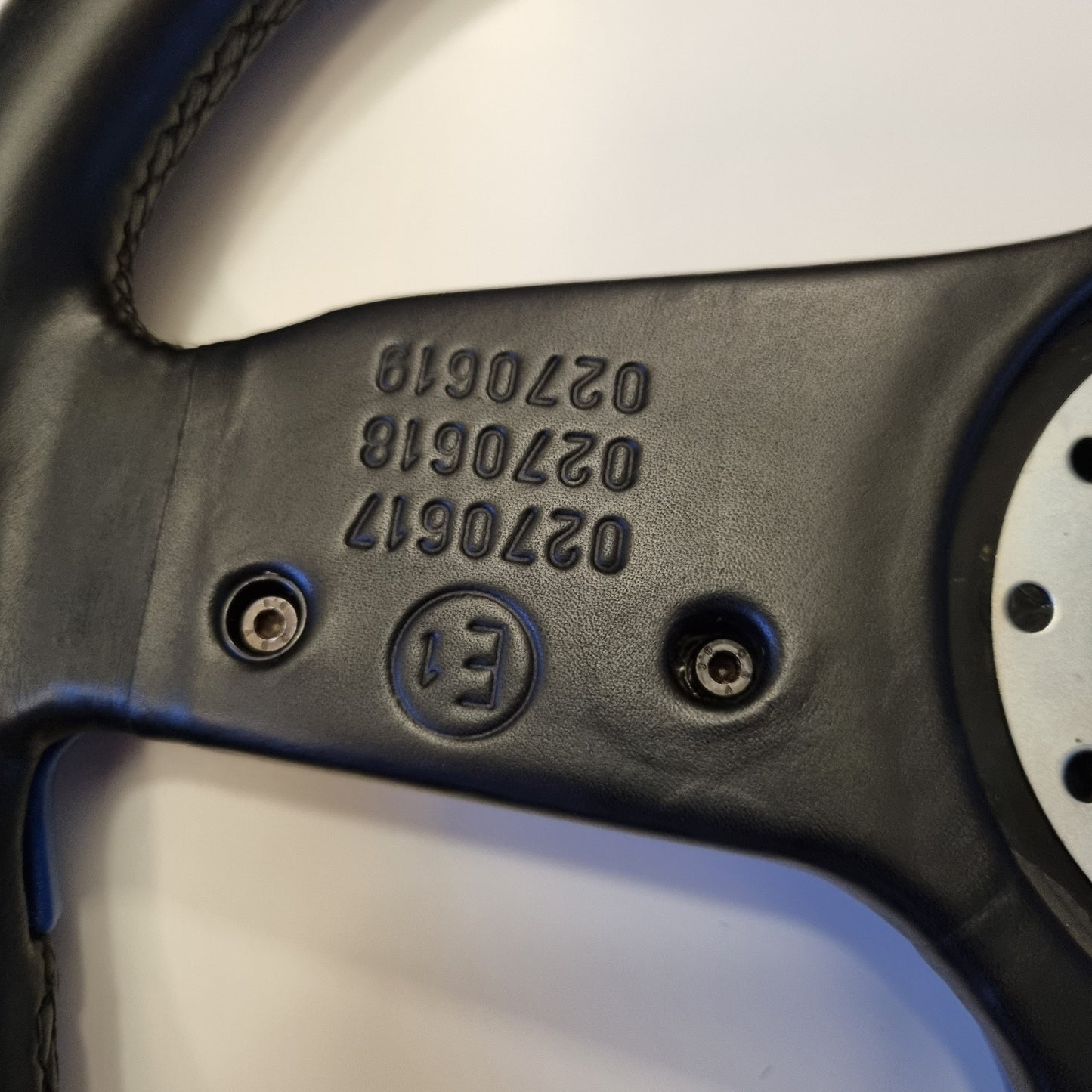 Blue BBS Designline Steering Wheel